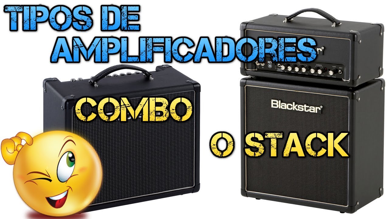 TIPOS DE AMPLIFICADORES para Guitarra Eléctrica 🤔 ¿STACK (Cabezal) o COMBO? Cuál Elegir