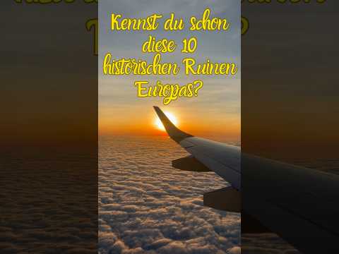 Wenn du dich für die Antike begeisterst, musst du diese Orte gesehen haben.