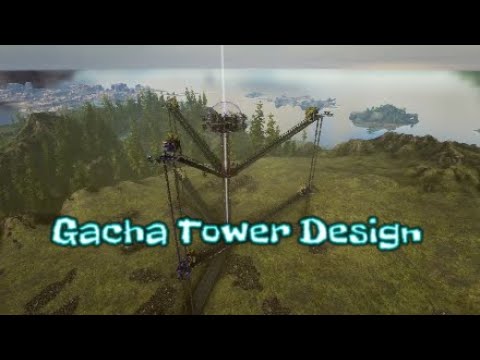 Ark Gacha Tower Design by H A Z I I