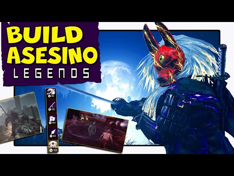 THE BEST BUILD ASSASSIN FROM STEALTH GHOST OF TSUSHIMA LEGENDS TUTORIAL