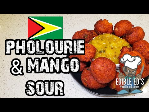Pholourie & Mango Sour Recipe | GUYANESE | Vegan