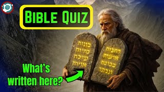 Test Your Bible Knowledge – Can You Get Them All Right?