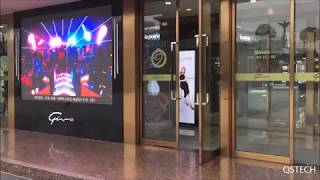 QS TECH led poster （advertising player ）, 4G /WIFI/HDMI/LAN available