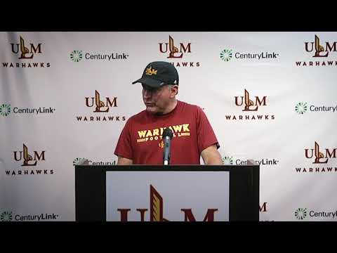 ULM Football vs Memphis 2019 Post Game Press Conference with Coach Viator