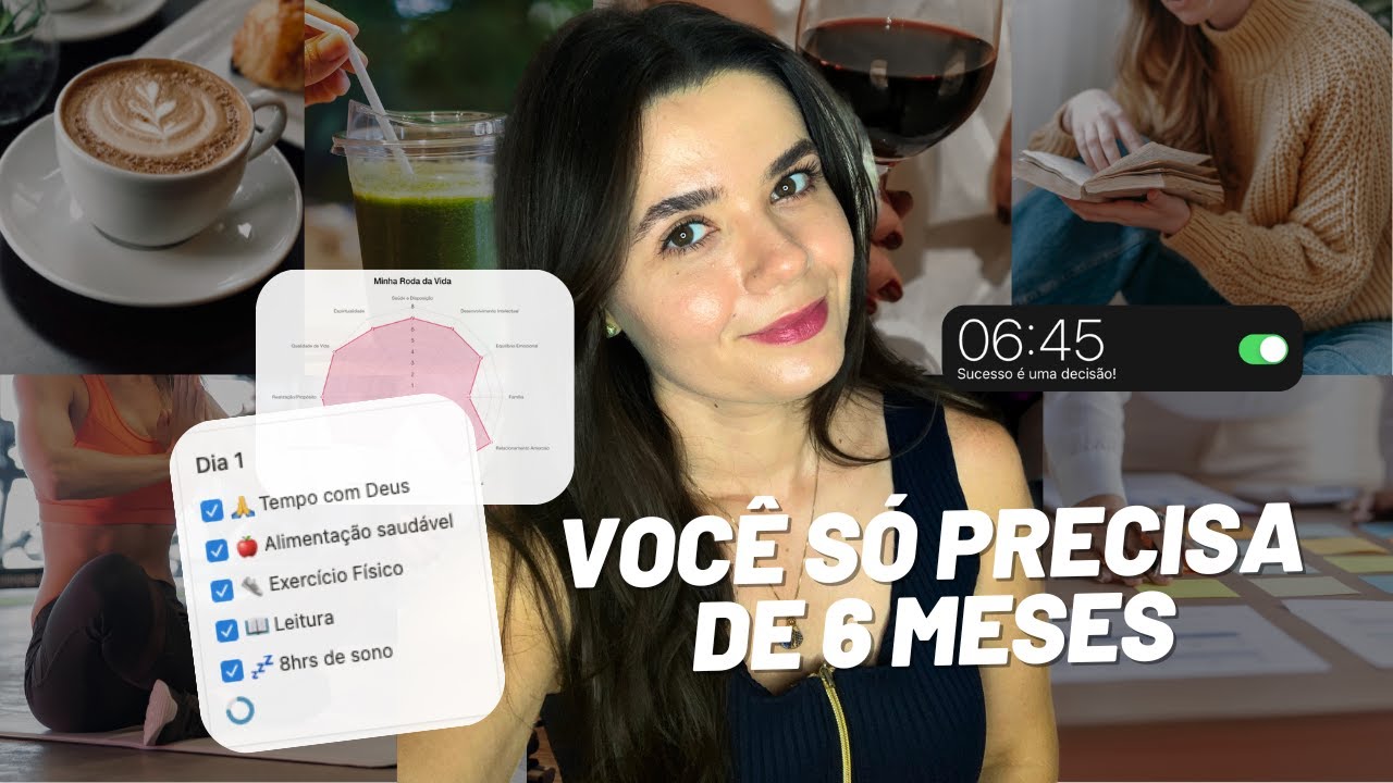 180 dias para criar a SUA VIDA DOS SONHOS (as pessoas vão precisar te conhecer de novo)