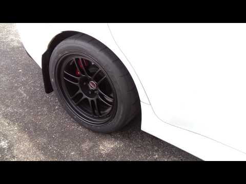 Evox GSR Enkei RPF01 10.5s Nitto NT01s fitment