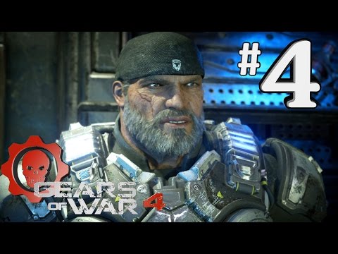GEARS OF WAR 4 MARCUS FENIX - GoW4 Walkthrough Part 4 - Xbox One Gameplay