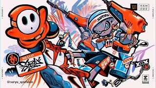 久しぶりにデュアルホコXマッチ　【Splatoon3】