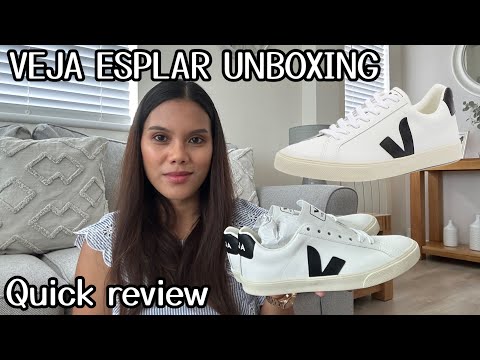 UNBOXING VEJA ESPLAR TRAINERS (TAGALOG) #veja #shoes #ootd #pinayinuk #pinoyyoutuber