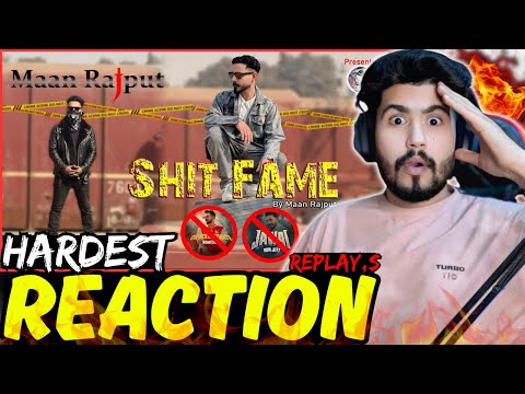 REACTION ON SHIT FAME 😮👌 || MAAN RAJPUT || NEW PUNJABI SONG OFFICIAL MUSIC VIDEO | Usama Reactions