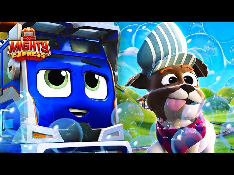 Bubbles Everywhere! FAST TRACKS | Mighty Express Season 4 - Mighty Express Official