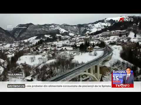 Cel mai lung pod în arc din România a fost deschis circulației