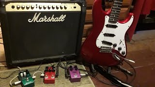 Video thumbnail for REVIEW KING SPARK OVERDRIVE DEMONFX by Backing Track Guitar