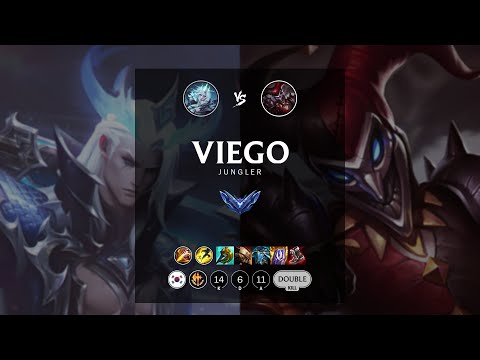 Viego Jungle vs Shaco - KR Diamond Patch 12.12