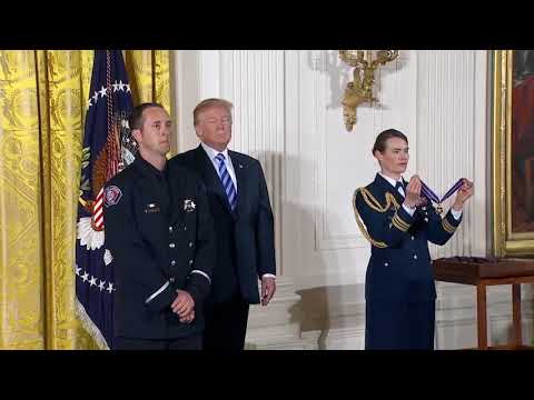 Peoria firefighter awarded with Medal of Valor