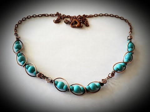 Part A / Twisted Wrap Link Necklace - Cheryl St. Pierre of Majestic Wire Artworks