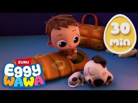 🚀 Eggy Wawa's 30mins Adventure | Learn with Nursery Rhymes| Fun Preschool Lessons