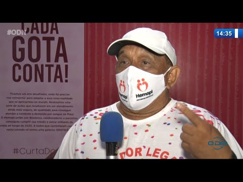 Hemopi organiza Campanha de Doações no Carnaval 16 02 2021