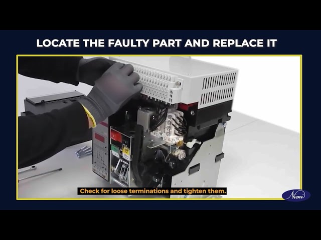 Practice on repair and maintenance of circuit breaker