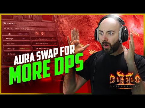 PALADIN AURA SWAP FOR MORE DAMAGE - Diablo 2 Resurrected