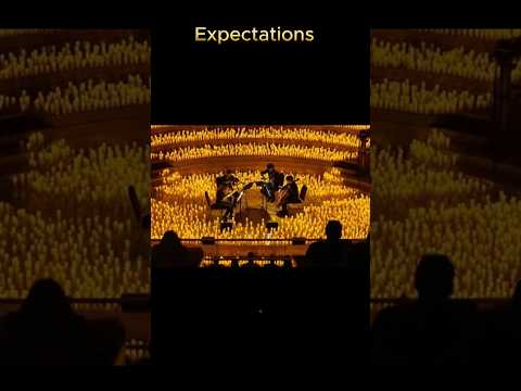 When you chose wrong seat. Candlelight Concert Dublin Ireland