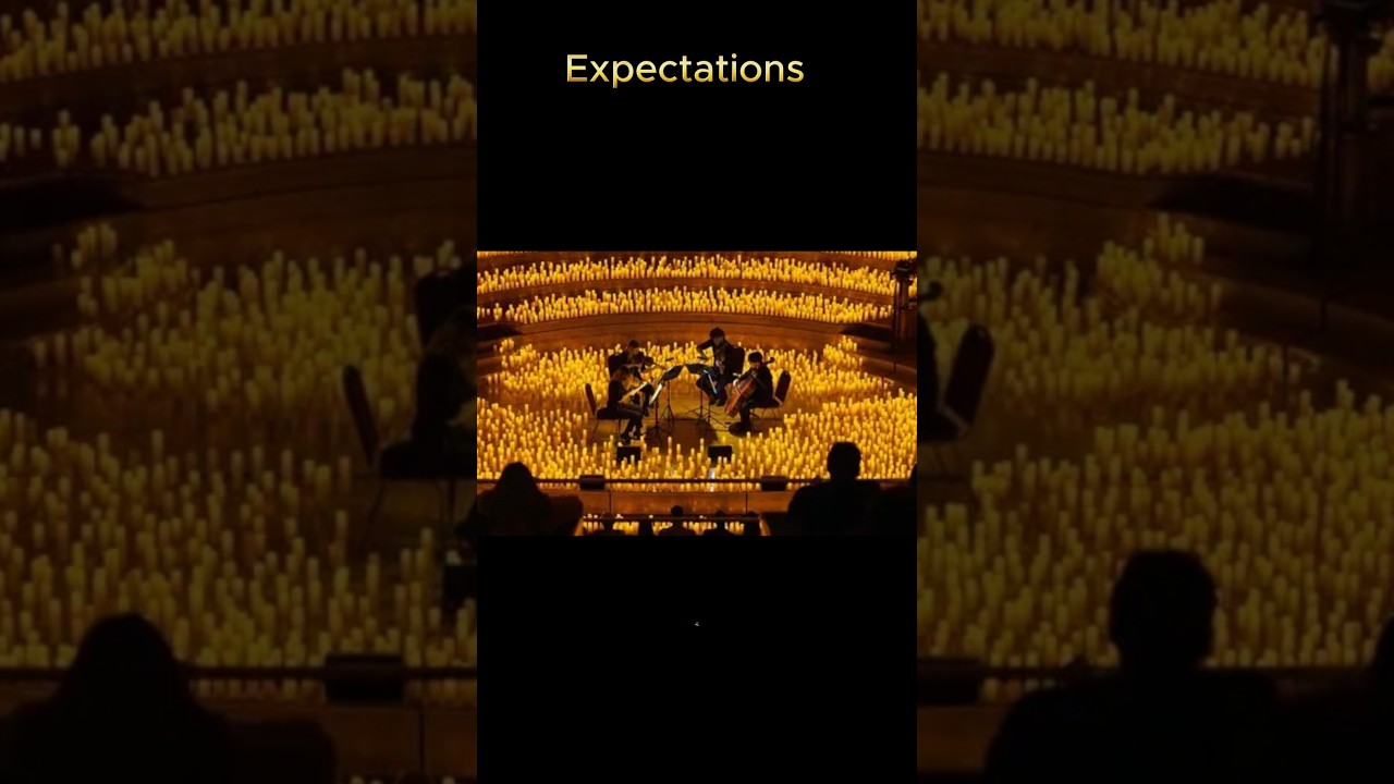 When you chose wrong seat. Candlelight Concert Dublin Ireland