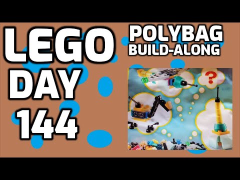 Lego Polybag Build-along Day 144 - Build Your Own Vehicles - Make it Yours (30549) Assembly/Review
