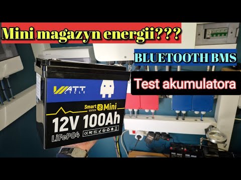 YouTube: Test akumulatora Watt Cycle Mini, Smart EDITION, pomiar, ładowanie i obciążenie. Test kamerą termo.