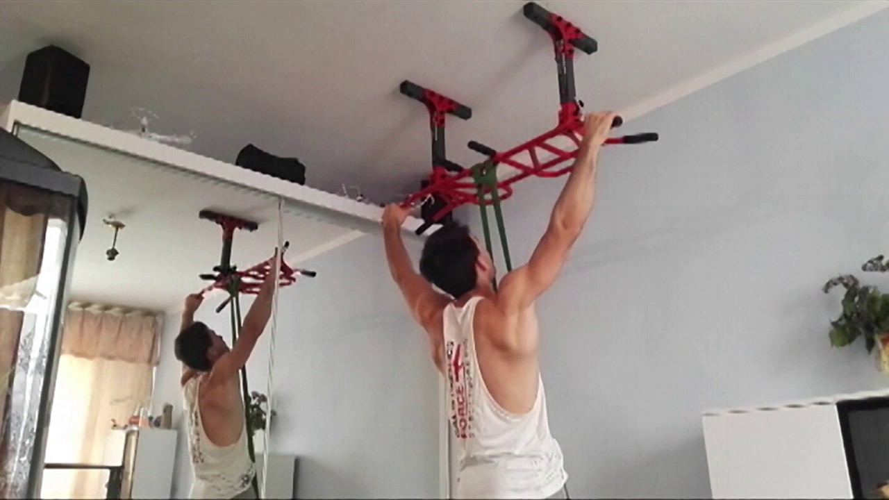 KSSL040 MONKEYBAR MULTIDRĄŻEK ŚCIENNY / SUFITOWY ĆWICZENIA