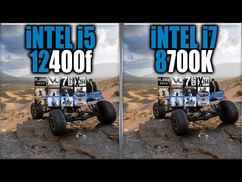Intel i5 12400 vs i7 8700K Benchmarks – 15 Tests 🔥