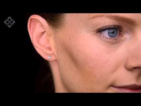 B3460Y - Diamond 0.25ct and 9K White Gold Stud Earrings