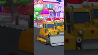 Download lagu Tim Super Buldoser vs Dinosaurus Raja #Shorts #LaguAnak #TayoBusKecil mp3