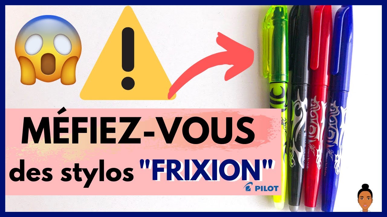Pourquoi IL NE FAUT SURTOUT PAS UTILISER les STYLOS FRIXION en examen ! | Lacamdemie