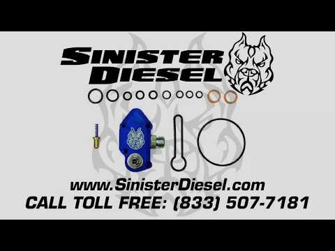 Sinister Diesel Blue Spring Kit Installation