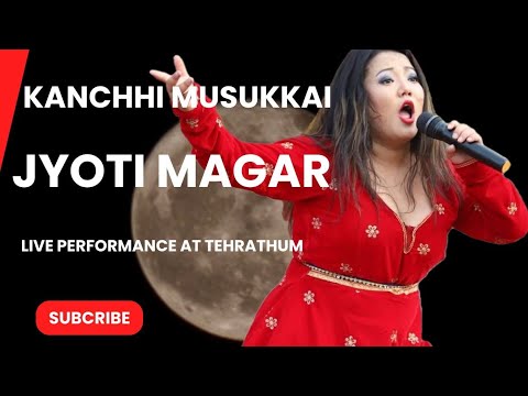 Jyoti Magar | Kanchhi musukkai paisa bhusukkai | Live performance at Tehrathum | GCN 2081