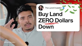 Why Saving for a Down Payment is a Mistake #zerodown #land