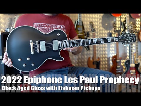 Two guitars are never the same - Epiphone Les Paul Prophecy Black Aged Gloss