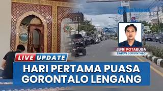 Suasana Hari Pertama Puasa di Kota Gorontalo, Jalan Lengang hingga Terdengar Suara Alquran di Masjid