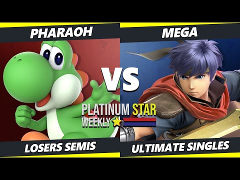 PSW S15:W10 Losers Semis - Pharaoh (Yoshi) Vs. Mega (Ike) SSBU Ultimate Tournament