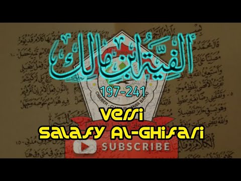 NADHOM ALFIYAH IBNU MALIK BAIT 197-241 | Versi Salafy Al-Ghifari