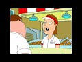 Peter Griffin goes to into a KFC to see the Colonel
