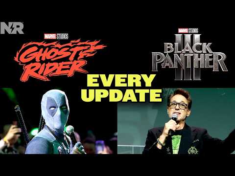 New Doomsday Trailer + Ghost Rider + Black Panther Recast! Marvel Comic Con Panel Breakdown!