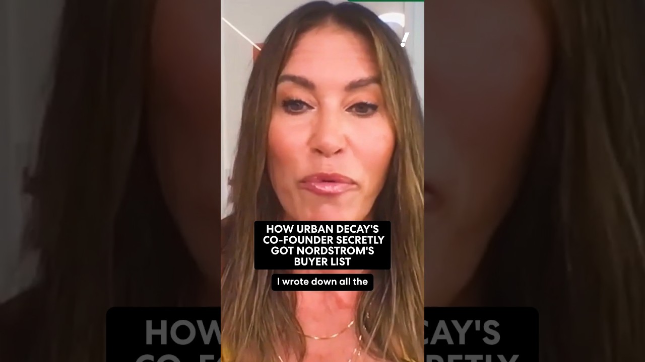 You won't believe how Urban Decay's co-founder got in touch with the makeup buyers at Nordstrom. 😂