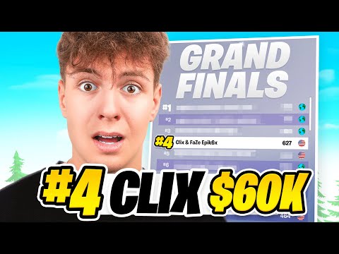 Clix 4TH PLACE FNCS Grand Finals 🏆 ($60,000)
