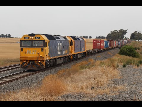 BL27 & G519 on 7902V and NR45 & NR70 on 6MP4 at Moorabool - 18/1/19