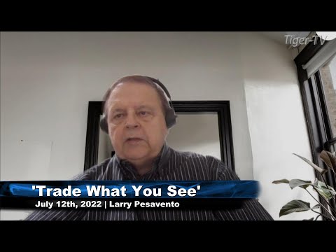 July 12th, Trade What You See with Larry Pesavento on TFNN - 2022
