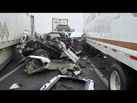 59-vehicle crash forces temporary closure of Highway 99 in Central California, CHP says
