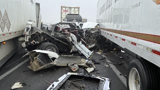 59-vehicle crash forces temporary closure of Highway 99 in Central California, CHP says