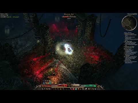 Grim Dawn - Season 5 - HC Elite Retaliation Commando - Rhovena Kur fight is taking ages
