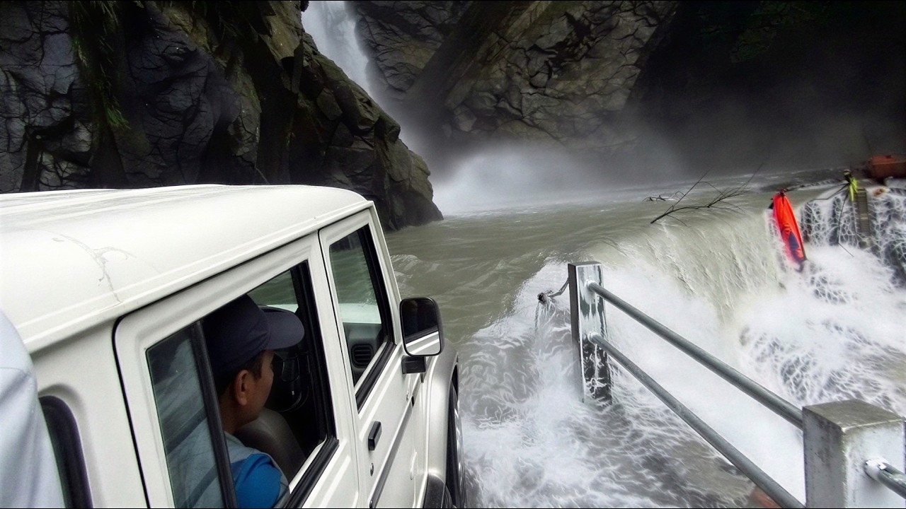 落ちたら終わり。世界最恐の酷道